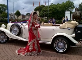 Beauford wedding car for hire in Epping